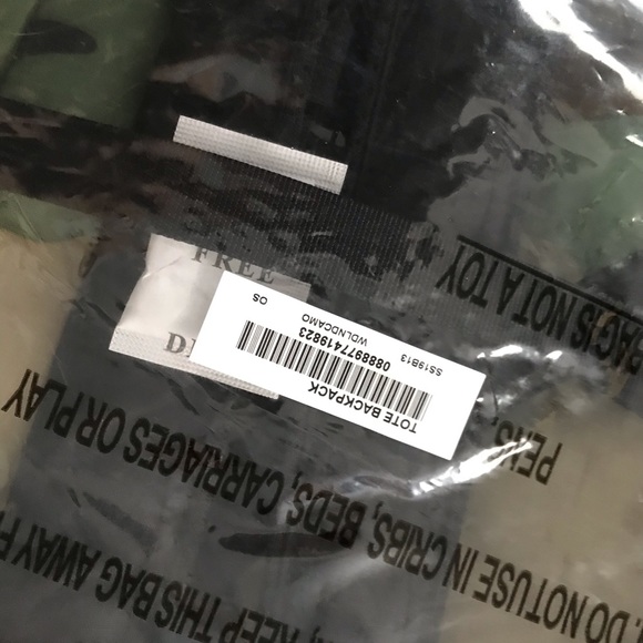 Supreme woodland camo tote backpack ss19 military - Picture 4 of 4